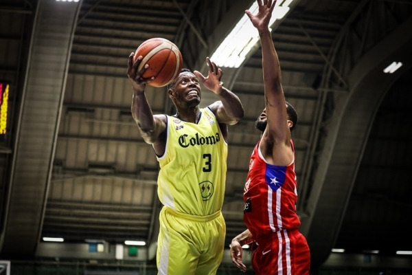 콜롬비아 국가대표로도 활동한 테요는 최근 열린 2023 국제농구연맹(FIBA) 필리핀-일본-인도네시아 농구월드컵 아메리카 예선에 출전했다. 사진=FIBA 제공