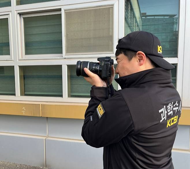 경북경찰청 수사부 광역과학수사대 2팀 소속 배진우 경장(33)./사진=배진우 경장 제공