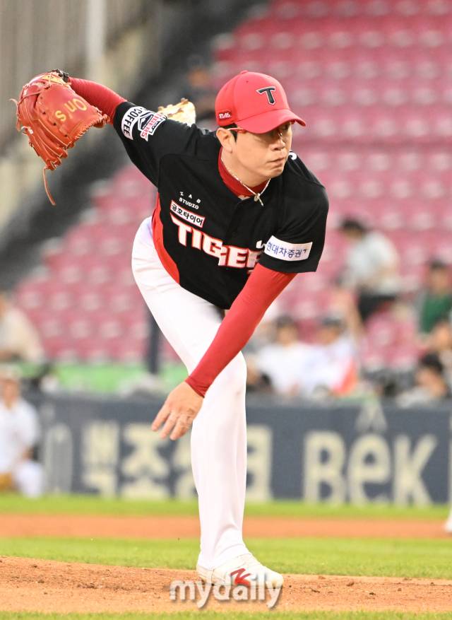 2023년 9월 7일 서울 잠실야구장에서 진행된 '2023 프로야구' 기아-두산의 경기. 양현종/마이데일리