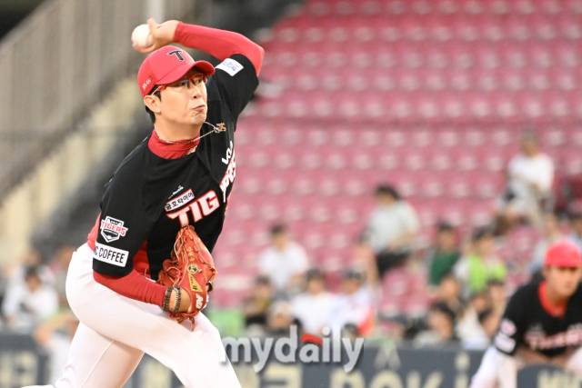 2023년 9월 7일 서울 잠실야구장에서 진행된 '2023 프로야구' 기아-두산의 경기. 양현종/마이데일리