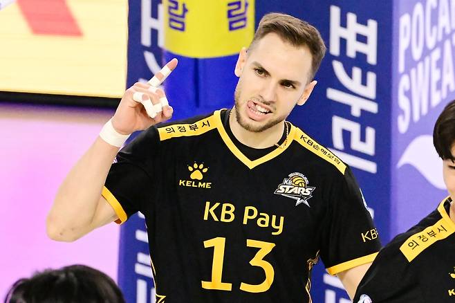 KB손해보험 비예나 [KOVO 제공. 재판매 및 DB 금지]