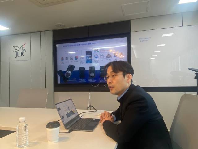 김동민 제이엘케이 대표. 김병준 기자