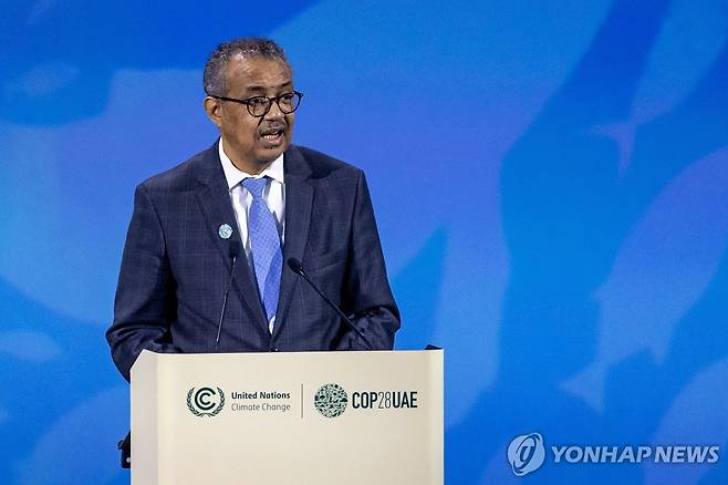 테워드로스 아드하놈 거브러여수스 세계보건기구(WHO) 사무총장 [EPA 연합뉴스 자료사진 재판매 및 DB 금지]