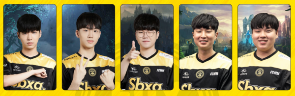 리브 샌드박스 선수단. [리브 샌드박스]