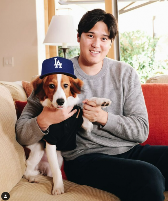 오타니 쇼헤이. MLB 인스타그램