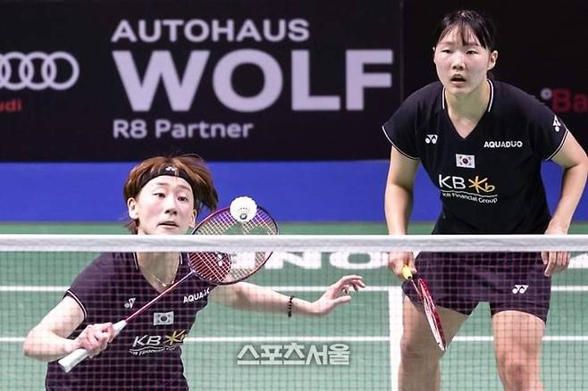 여자복식 세계 2위 이소희(왼쪽)-백하나. BWF