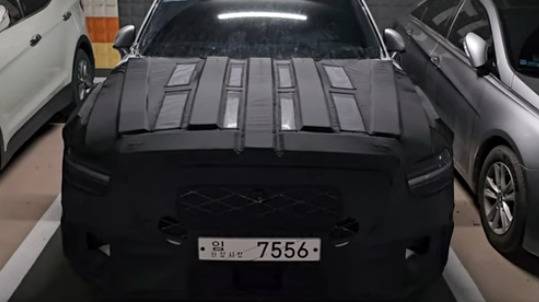 제네시스 'GV70&nbsp; 페이스리프트' 예상도(출처: 숏카)