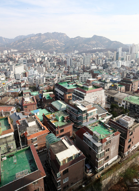 서울 은평구의 빌라 밀집지역 모습. [사진=뉴시스]