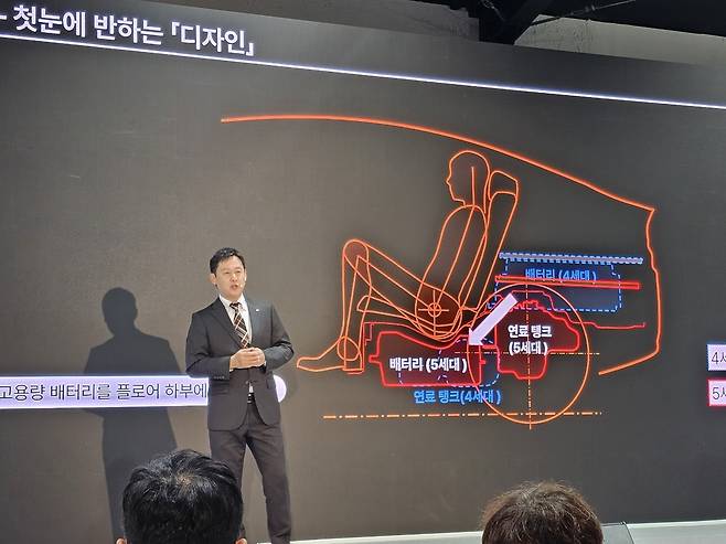 발표하는 오야 사토키 도요타 부수석 엔지니어 [촬영 임성호]