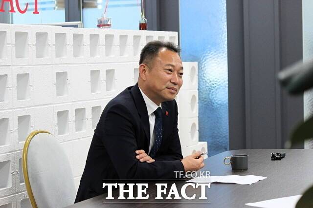 김주업 위원장은 민주당이 가진 것을 조금 내놓고 반윤 정치연합을 구축하는 것이 멀리 대선 국면까지 전망했을 때 민주당에 득이 된다는 점을 놓쳐서는 안 된다고 강조했다. /광주=나윤상 기자