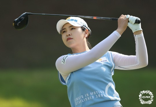 드림위드버디 기부금을 가장 많이 내놓은 이가영. [KLPGA 제공]