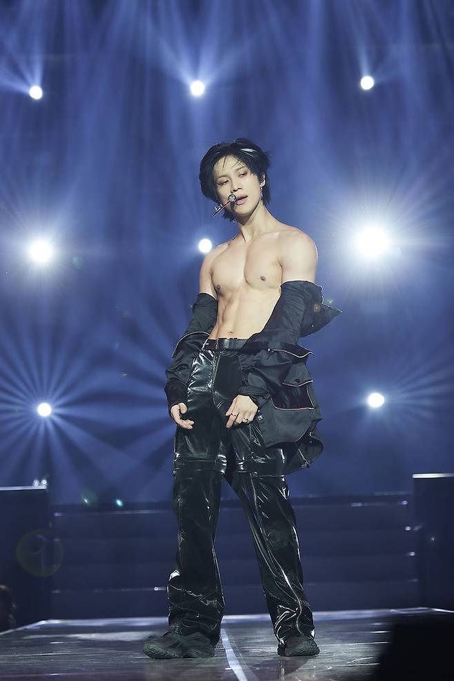 [서울=뉴시스] 태민 솔로 콘서트. (사진 = SM엔터테인먼트 제공) 2023.12.17. photo@newsis.com *재판매 및 DB 금지