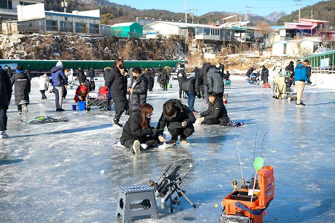 포천 백운계곡 동장군 축제 모습 [포천시 제공. 재판매 및 DB 금지]