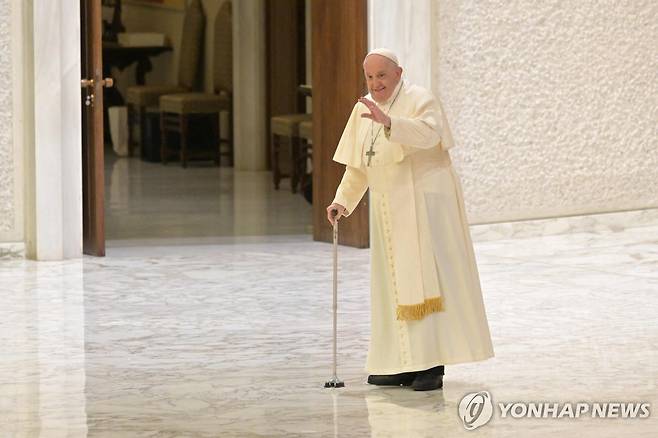 프란치스코 교황 [AFP 연합뉴스. 재판매 및 DB 금지]