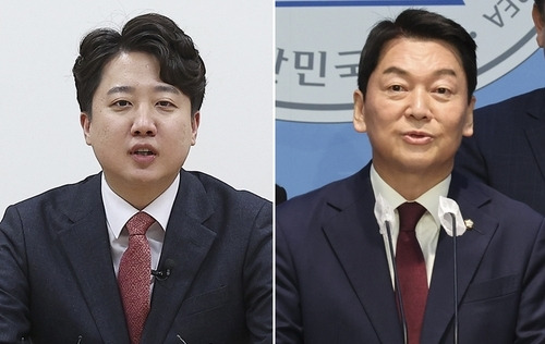 ▲국민의힘 이준석 전 국민의힘 대표와 안철수 의원 사진 : 연합뉴스