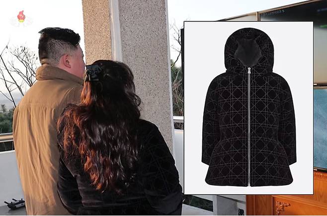 북한 조선중앙TV는 북한 김정은 국무위원장이 참관한 가운데 지난 16일 평양 순안 국제국제비행장에서 노동당 중앙군사위원회가 실시한 대륙간탄도미사일 화성포-17형 발사 영상을 17일 공개했다. 이날 화성-17형 발사 현장에는 딸 김주애도 동행했다./사진=조선중앙TV 캡처, 뉴시스, 크리스찬 디올(Christian Dior)