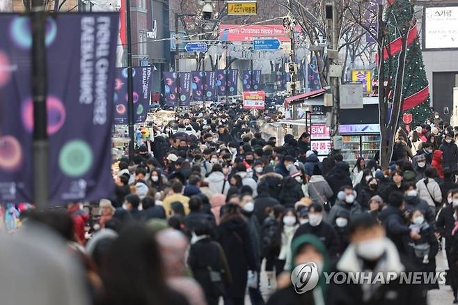 서울 명동의 풍경 [사진출처 = 연합뉴스]