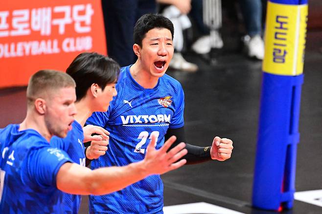 프로배구 남자부 한국전력 신영석. (사진=KOVO 제공) *재판매 및 DB 금지