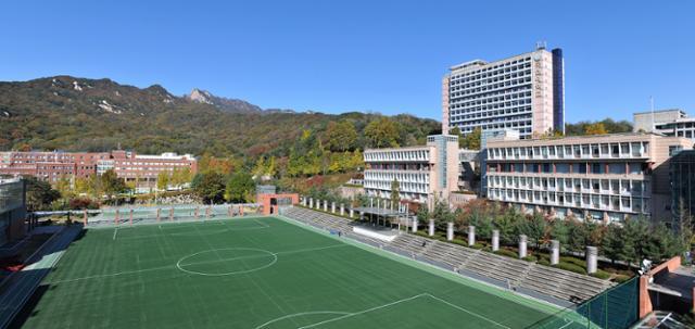 서울 성북구에 소재한 국민대학교 캠퍼스 모습.