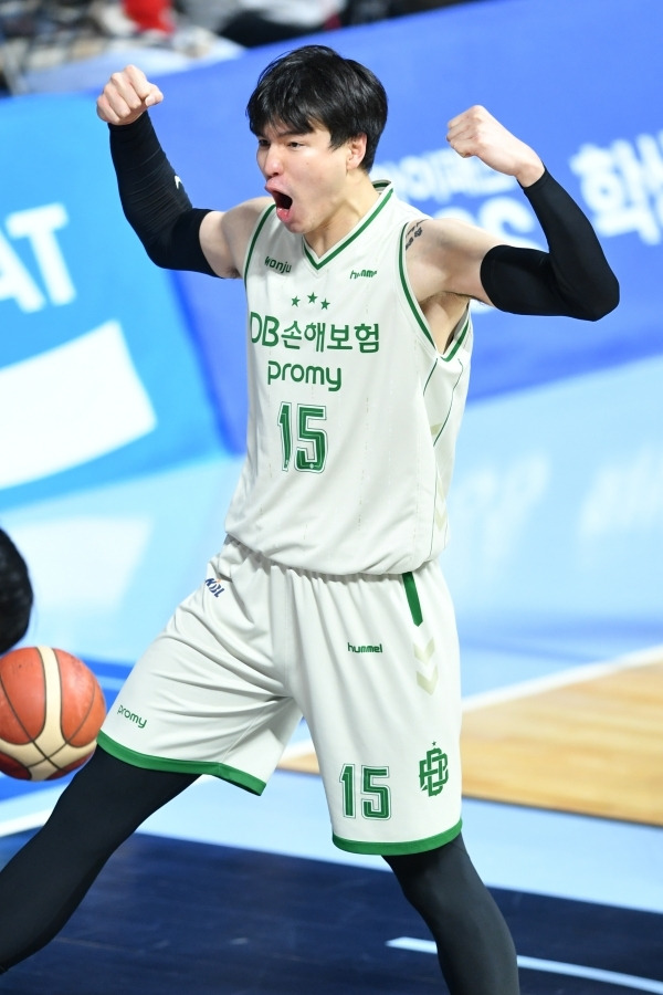 KBL 최고 빅맨 김종규는 소노의 골밑을 망가뜨렸다. 사진=KBL 제공