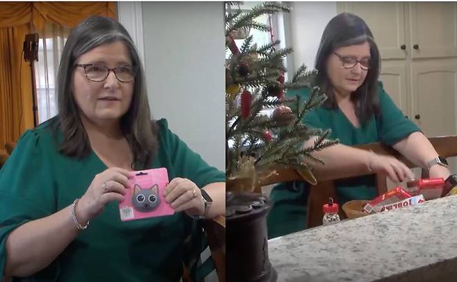 미국 루이지애나주에 거주하는 킴 데니콜라(61)라는 이 여성은 5년 전에 갑작스런 두통 후 40년 기억을 모두 잃어버린 사건을 겪었다. [사진= 영국 데일리메일 보도 내용 캡처]