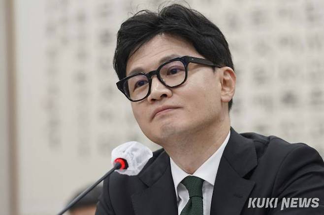 국민의힘 비대위원장에 지명된 한동훈 전 법무부 장관. 사진=임형택 기자