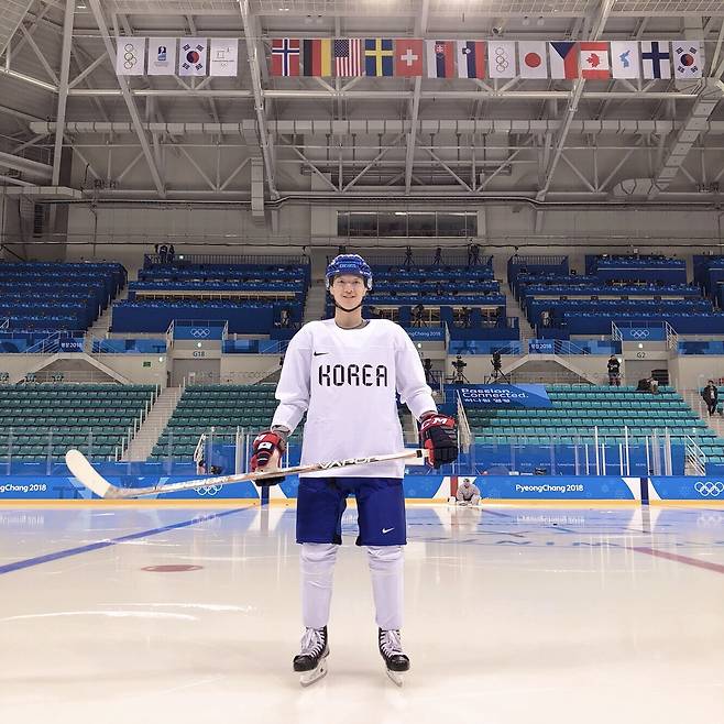 2024 강원 동계청소년올림픽대회의 롤모델 선수로 선정된 이영준. (IOC 제공)