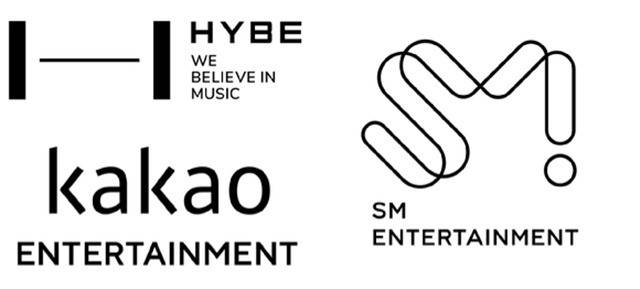 연초 SM, 하이브, 카카오의 경영권 분쟁으로 연예계가 떠들석했다. /각 사