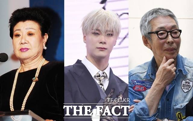 현미 문빈 서세원(왼쪽부터)이 지난 4월 세상을 떠나 많은 이들을 슬프게 했다. /더팩트 DB