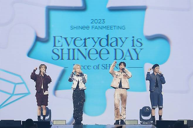 SHINee's fan meeting "Piece of SHINE" held in Seoul on May 27-28 (SM Entertainment)