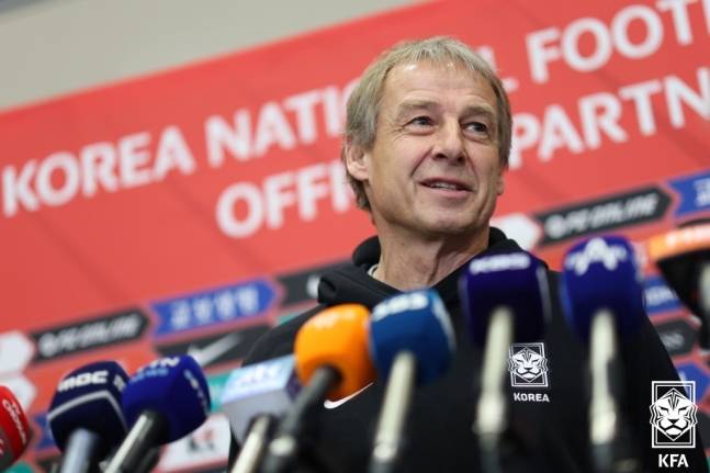 위르겐 클린스만 한국 축구대표팀 감독. /사진=대한축구협회