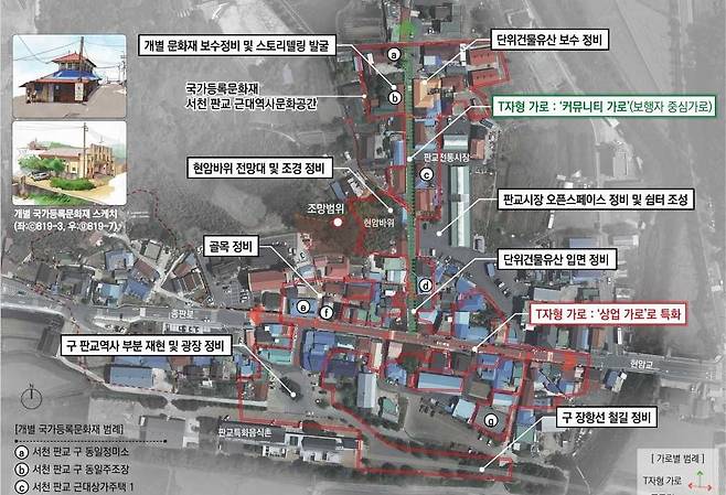 서천 판교 근대역사문화공간 종합정비계획 [서천군 제공. 재판매 및 DB 금지]