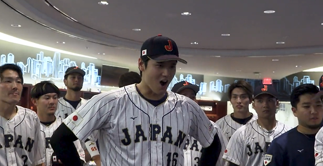 ▲ 오타니 쇼헤이의 "동경하지 맙시다"에는 뒷얘기가 숨어 있었다. ⓒ 일본 야구 대표팀