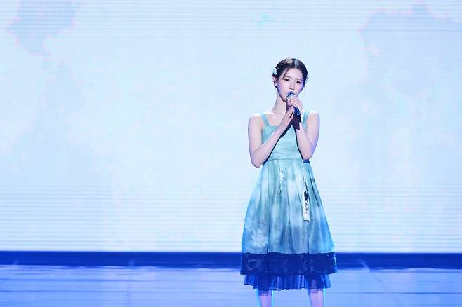 2023년 MBC '연기대상' 축하 무대를 펼친 (여자)아이들 미연/사진=MBC