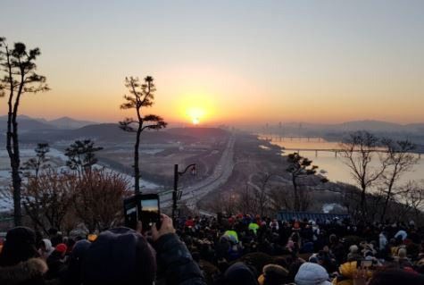 행주산성 해맞이 / 사진=고양시