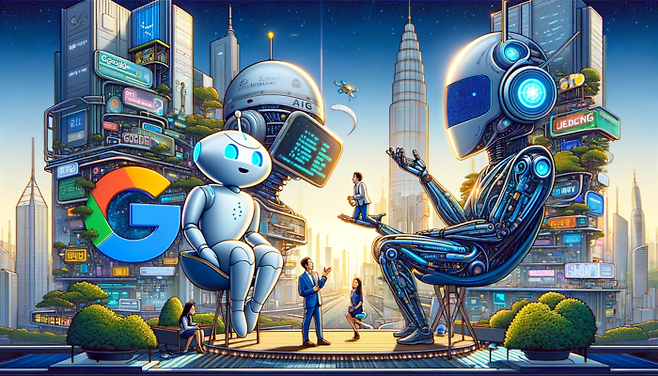 챗GPT와 바드는 한국이 AX 선도국가로 도약할 수 있다고 대답했다.