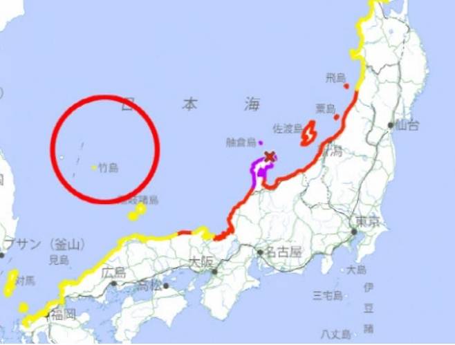 [일본 기상청 홈페이지 캡처]