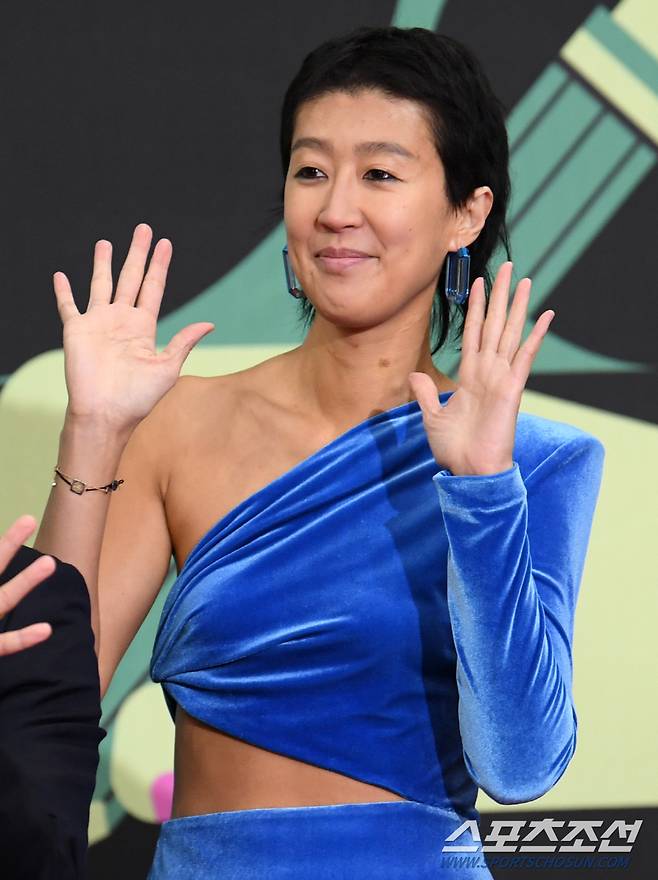 2023 KBS 연예대상이 23일 서울 여의도 KBS에서 열렸다. 홍진경이 포토타임을 갖고 있다. 여의도=박재만 기자 pjm@sportschosun.com/2023.12.23/