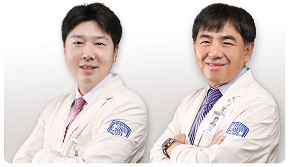 (왼쪽부터) 이환희, 김영율 교수[사진=성모병원]