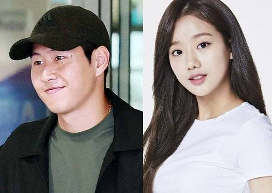 축구선수 이강인(왼쪽), 에이프릴 출신 배우 이나은. 사진 연합뉴스, DSP미디어