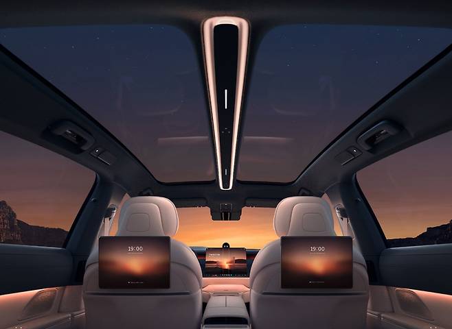 ​니오 ET90의 인테리어