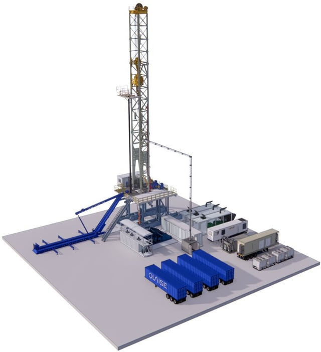 미국 매사추세츠공대(MIT) 스타트업 ‘퀘이즈에너지(Quaise Energy)’에서 개발 중인 지열 에너지 기반 전력 생산 시스템./Quaise