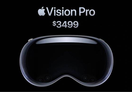 애플 혼합현실(XR) 기기인 '비전프로'. 사진 애플.