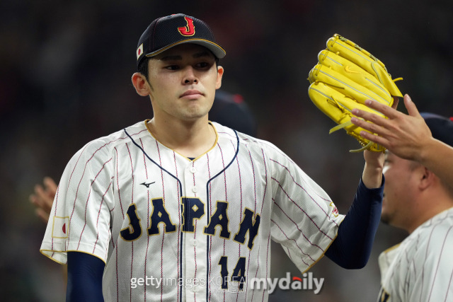 2023 월드베이스볼클래식(WBC) 당시의 사사키 로키./게티이미지코리아