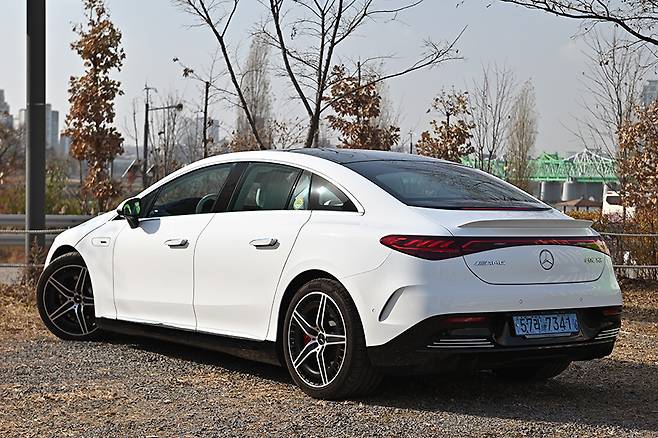 메르세데스-AMG EQE 53 4MATIC+. 김학수 기자