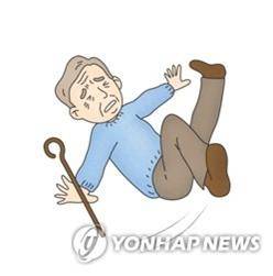 노인 낙상 [서울아산병원 제공]
