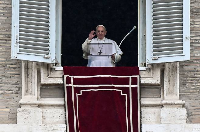 프란치스코 교황/AFP 연합뉴스