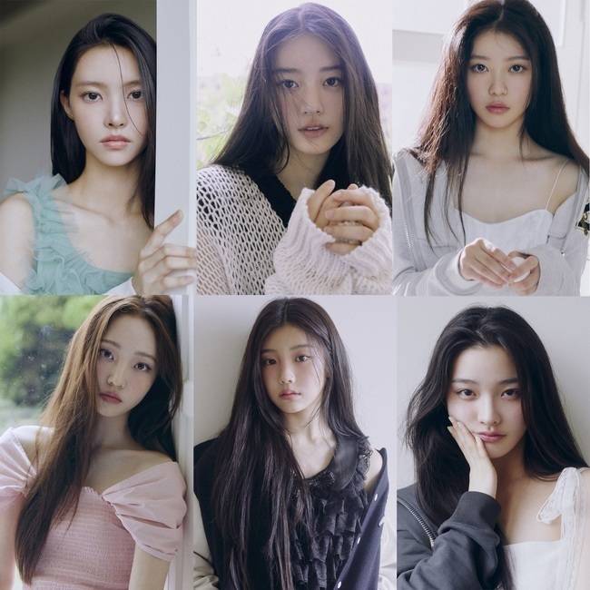 사진=왼쪽 위부터 시계 방향/윤아, 민주, 모카, 이로하, 원희, 영서