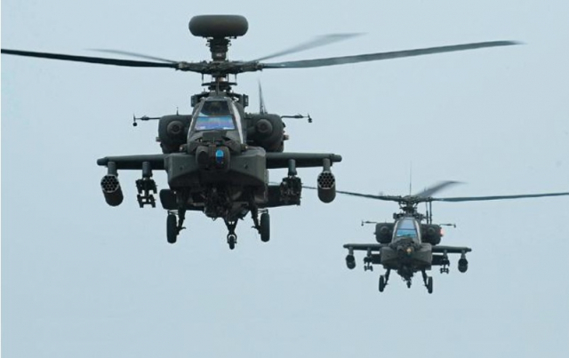 대형공격헬기(AH-64E) 아파치 가디언. 사진 제공=방위사업