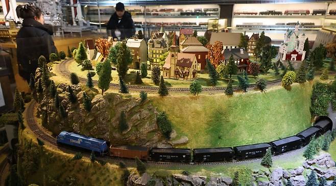 기차왕국박물관 기차디오라마